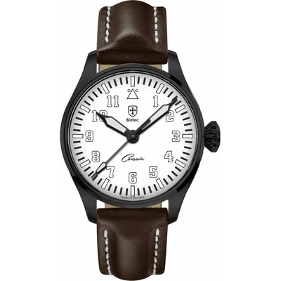 Biatec Corsair Vintage 05 - Tmavohnedý kožený remienok