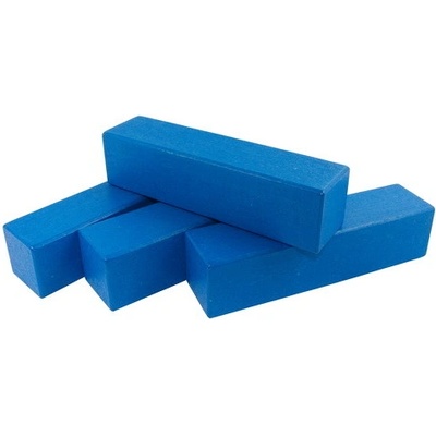 DrKO dřevěný hranol 16 x 4 x 4 cm 1ks modrá