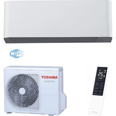 Toshiba Shorai Curve White komplet set 2,5 kW
