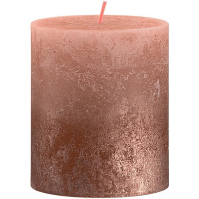 Bolsius Rustic Sunset Válec 68x80mm Creamy caramel + copper