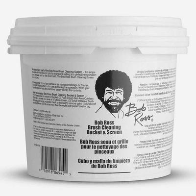 Kbelík pro mytí štětců, Bob Ross