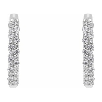 Eppi Diamantové kruhové náušnice Barnett E44881