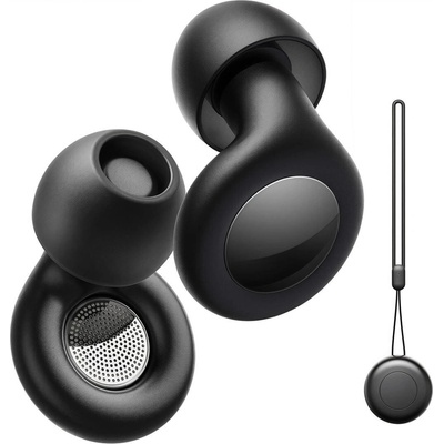 Noise-1 špunty do uší na spaní 27dB Černá