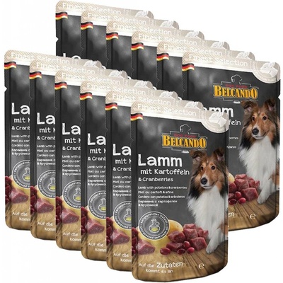Belcando Jehněčí s bramborami a brusinkami 12 x 300 g