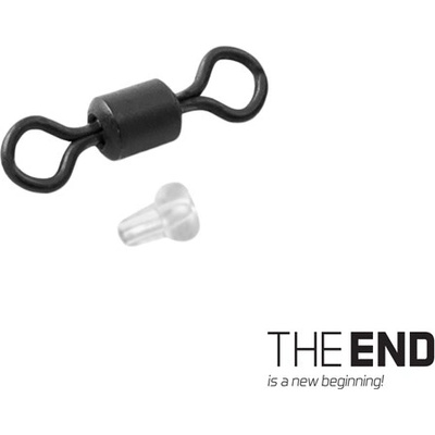 Delphin THE END Obratlík Ronnie veľ.7 + gumený stoper 20+10 ks