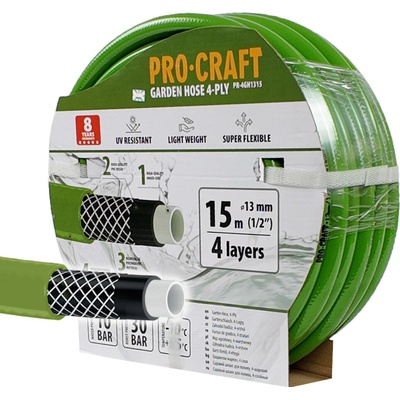 Procraft 4-vrstvová 1/2" 15 m PR-4GH1315