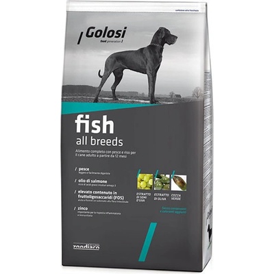 Golosi Dog Fish All Breeds morské ryby s ryžou 12 kg