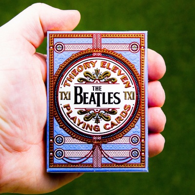 Theory11 The Beatles hrajúce karty Farba: Modrá