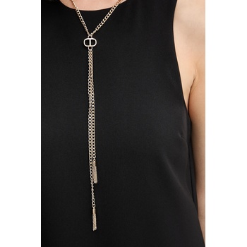 TWINSET Рокля Twinset в черно къса със стандартна кройка 252TP2302 (252TP2302)