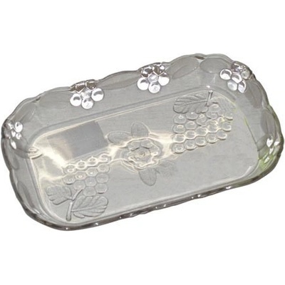 Renostav miska imitace skla KRYSTAL 19 x 12 x 2 cm