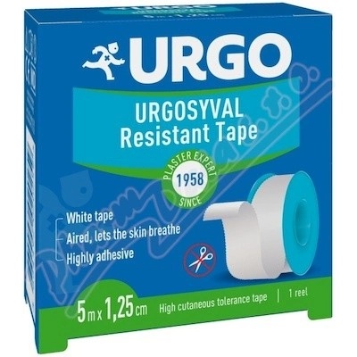 Urgo SYVAL Textilní náplast bílá 1,25 cm x 5 m NOVÁ