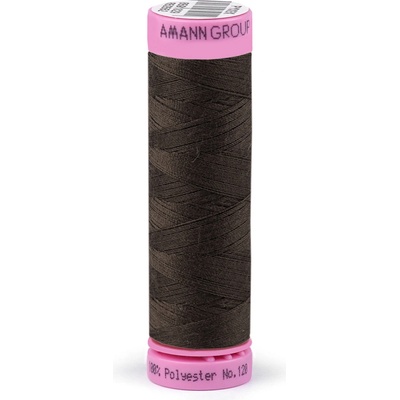 Polyesterové nitě návin 100 m Aspo Amann Varianta: 1048 Slate Black, Balení: 5 ks