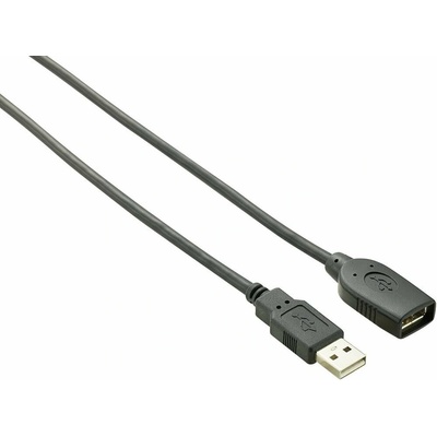 Renkforce RF-4096104 USB 2.0 USB-A zástrčka USB-A zásuvka 10m černý