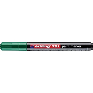 edding Лаков маркер, 1-2 мм, edding "791", зелен 4-791004 (4-791004)