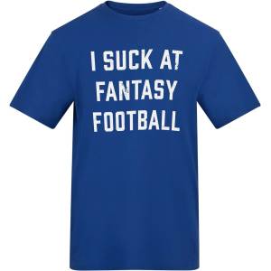AWD Adults Printed Novelty Football Fan Tee - Fantasy Ftball
