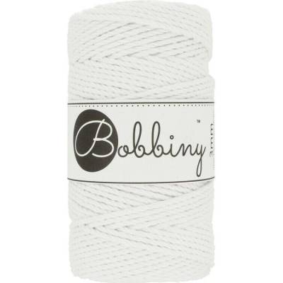 Bobbiny Rope White 3 mm