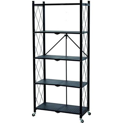 Strend Pro Regál Racks RAW5T, kovový, 5 políc, 1630x720x340 mm, na kolieskach