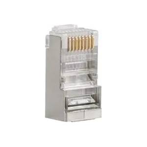 Lanberg Конектор Lanberg RJ-45 Cat6 FTP, 100 бр. , прозрачен (PLS-6000EZ)