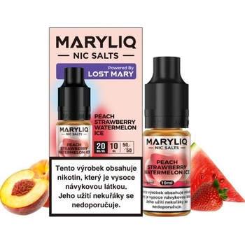 Maryliq Peach Strawberry Watermelon Ice 10 ml 20 mg