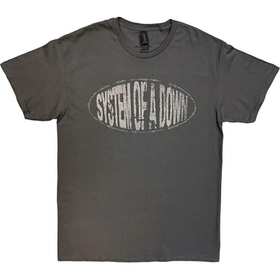 System of a Down Stretched Logo Charcoal Grey XL Риза (SOADTS39MC04)