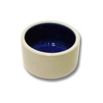 Trixie Miska keramická bílá/modrá 100 ml 7cm