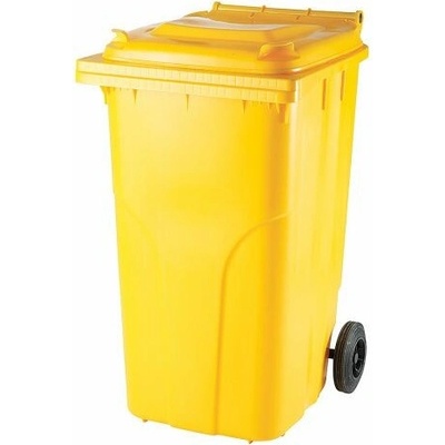 Meva plastová popolnica 240 l žltá