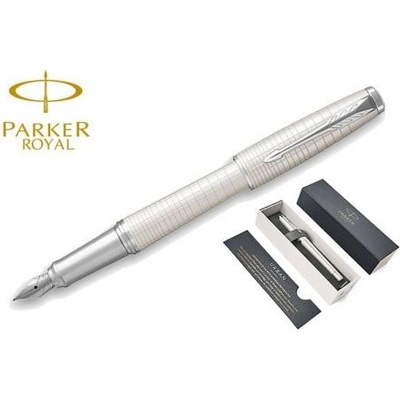 Parker 1502/4131609 Royal Urban Premium Pearl Metal CT plnicí pero
