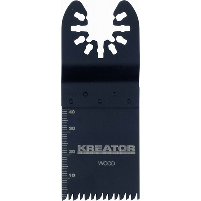 KREATOR rezný nôž na drevo/plast 34mm do oscilačnej brúsky KRT990010