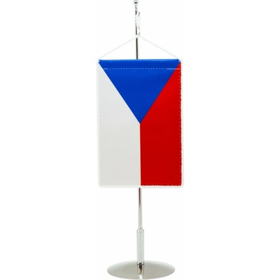 Stojánek kovový chromovaný LUX: 35 cm - Jednoramenný - zavesenie