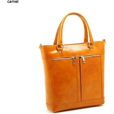 Vera Pelle 203 kožená kabelka Camel