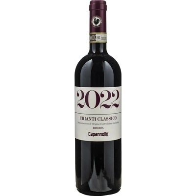 Capannelle Chianti Classico Riserva 2022 Červené 13% 0,75 l (holá láhev)