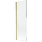 Mexen Mist параван за вана 1-крилен 70 x 150 cm, прозрачен, златен матов - 8A9-070-001-55-00 (8A9-070-001-55-00)