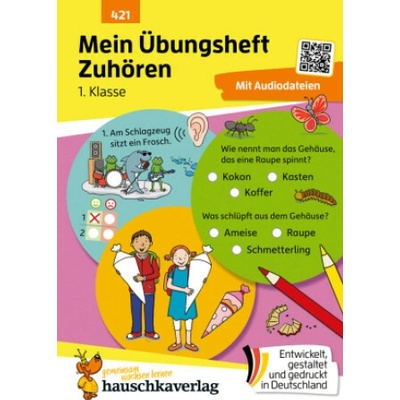 Mein Übungsheft - Zuhören und verstehen 1. Klasse