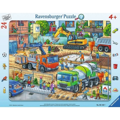 RAVENSBURGER Na staveništi 24 dielov