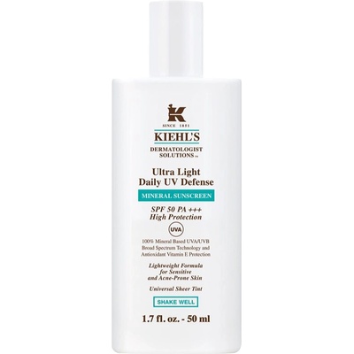 Kiehl's Ultra Light Daily UV Defense защитен крем за лице за всички видове кожа, включително и чувствителна 50ml
