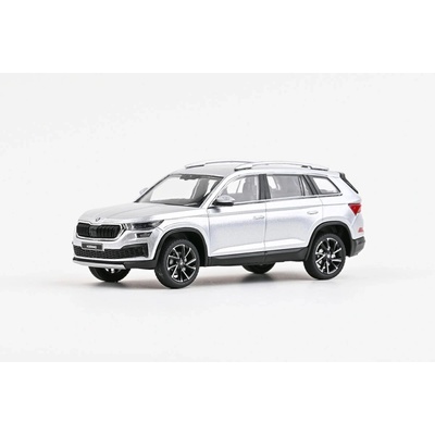 Abrex Škoda Kodiaq FL 2021 Strieborná briliantová metalíza 1:43