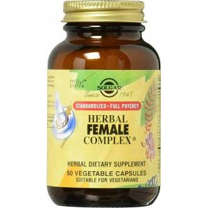 Solgar Хранителна добавка за жени Комплекс , Solgar SFP Herbal Female Complex, 50caps