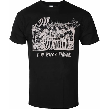 ROCK OFF Мъжка тениска My Chemical Romance - XV Линейна Рамка - ЧЕРЕН - ROCK OFF - MCRTS25MB