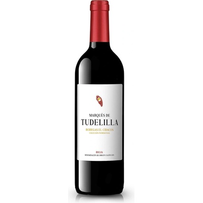 Bodegas El Cidacos Marques de Tudelilla Crianza suché červené 2021 13% 0,75 l (holá láhev)