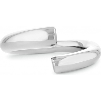 Calvin Klein Dizajnový oceľový prsteň Spiral 35000766
