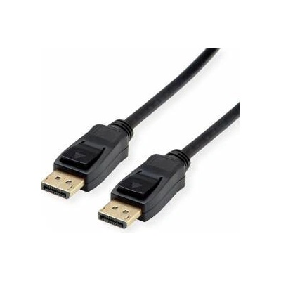 Roline Кабел VALUE 11.99. 5810, DisplayPort M - DisplayPort M, 8K, 60Hz, 1 м, черен, 11.99. 5810