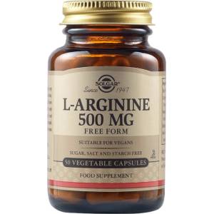 Solgar L-Arginine 500 mg [50 капсули]