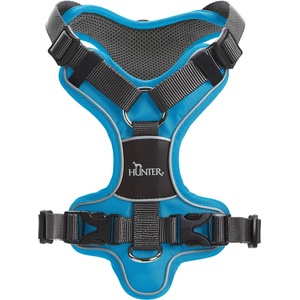HUNTER Нагръдник за куче Hunter Harness Divo Dog harness - Lightblue / Grey - размер Hals 40-59 cm, Bauch 72-100 cm (057-0154-0215)