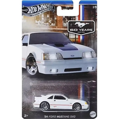 Mattel Hot Wheels Silver Series 60 Years 84 Ford Mustang SV0