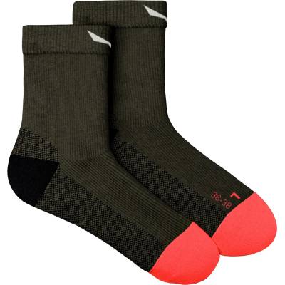 Salewa Дамски туристически чорапи Salewa Women's MTN TRN All Mountain QRT Sock Walking socks - Bungee Cord - размер 42-44 (EU) (201-4853-0313)