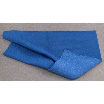 Elastická nažehľovacia záplata - rozmer 15 cm x 20 cm - stredne modrá