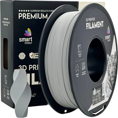 Smart Print FG-S23-E1, 3D филамент, PLA Matte, 1, 75mm, 1000g, Сив (Grey) (FG-S23-E1)