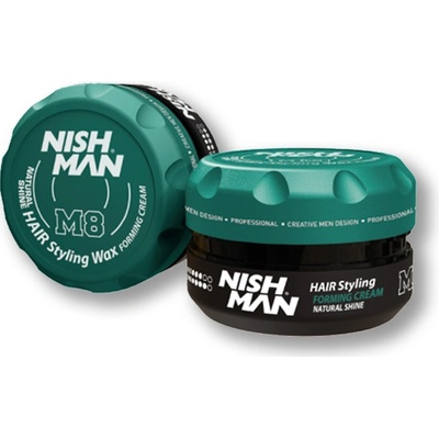 NishMan matný krém na vlasy M8 Natural Shine 100ml