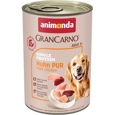 Animonda GranCarno Adult Single Protein čisté kuracie 24 x 400 g