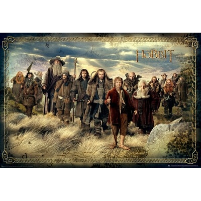 Plakát 61x91,5cm - The Hobbit - An Unexpected Journey